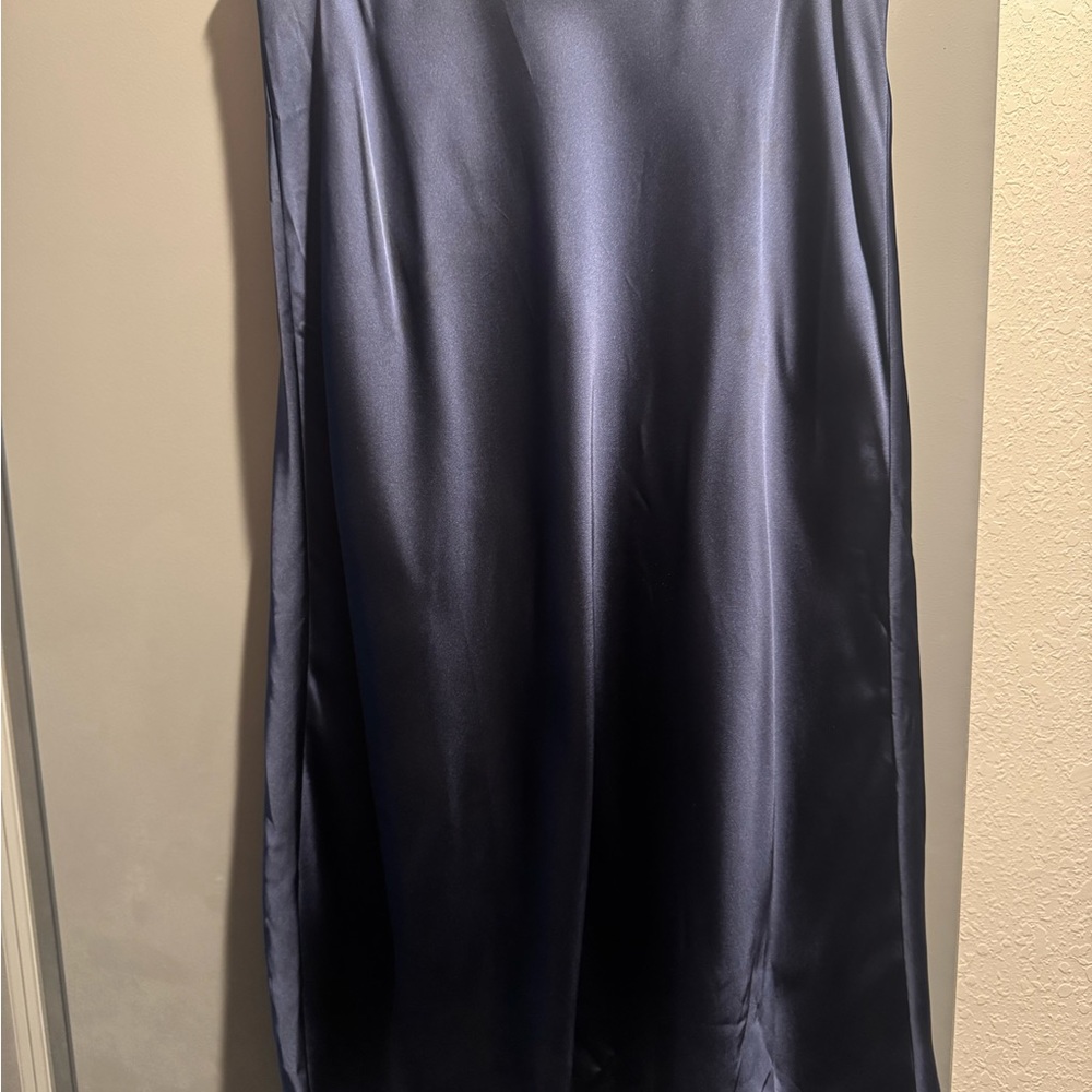 Elegant Navy Blue Women's Skirt